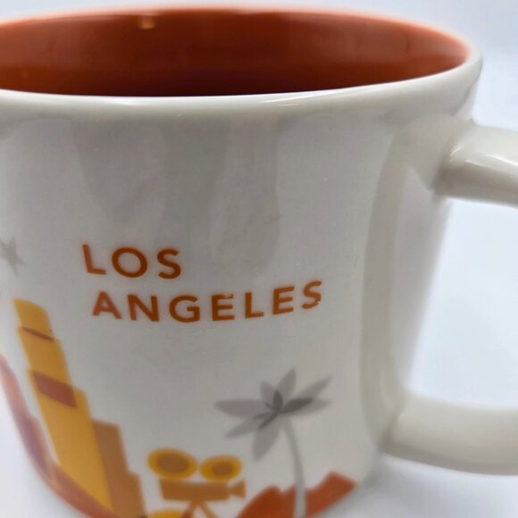 Starbucks Los Angeles You Are Here Series Mug Cup Coffee 2013 Read - Picture 4 of 9
